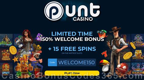 Punt Casino Bonus