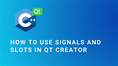 Qt Creator Personalizado Slots