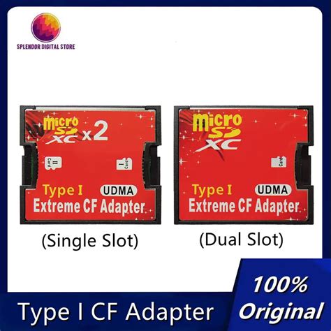 Quatro Slot Microsdhc Para Cf Conversor