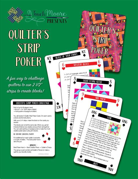 Quilters Strip Poker