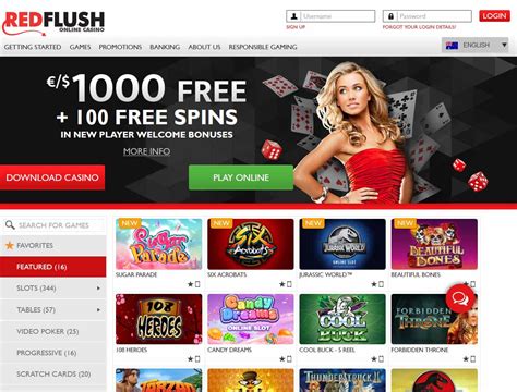 Red Flush Casino Online Codigo Promocional