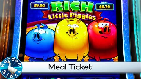 Rich Little Piggies Meal Ticket 888 Casino