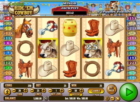 Ride Em Cowboy Slot Gratis