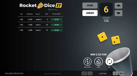 Rocket Dice Betway