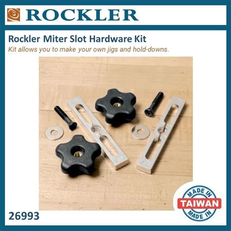 Rockler Mitra Slot Kit De Hardware