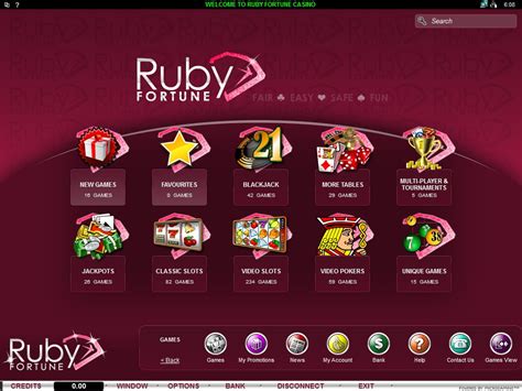 Ruby Fortune Casino Movel Nenhum Bonus Do Deposito