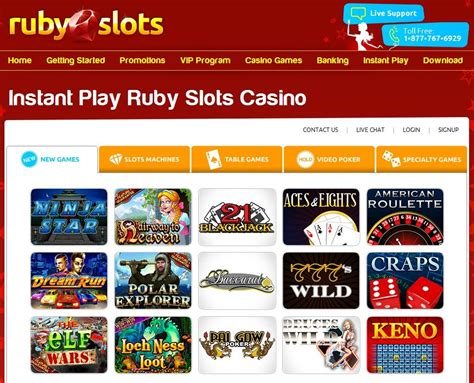 Ruby Slots Casino Apostas