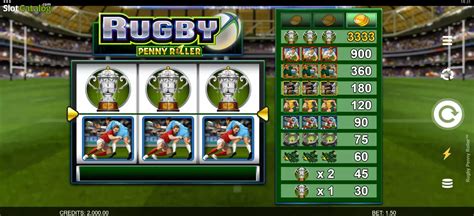 Rugby Penny Roller Slot Gratis