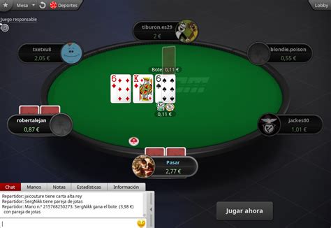 Sa Salas De Poker Online