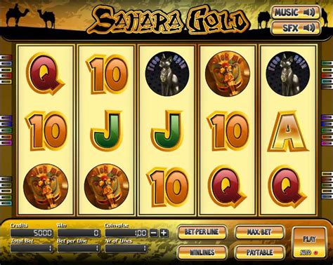 Sahara Gold Slot - Play Online