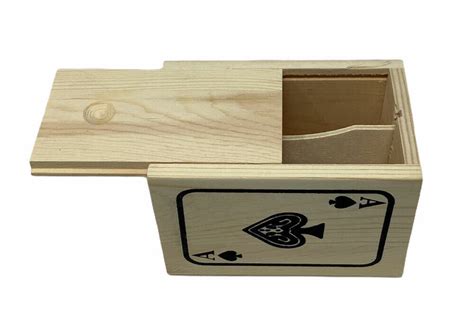 Scatola Legno Poker