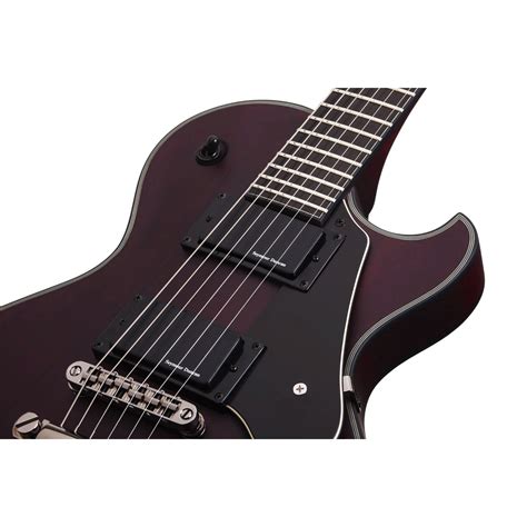 Schecter Blackjack Atx Solo Ii Vampyre De Cetim Vermelho