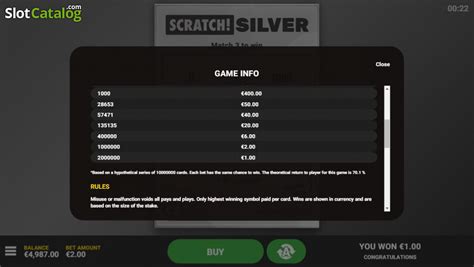 Scratch Silver Novibet