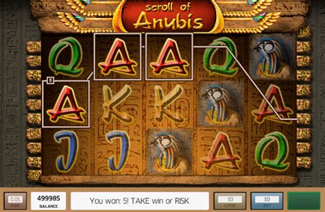 Scroll Of Anubis 888 Casino
