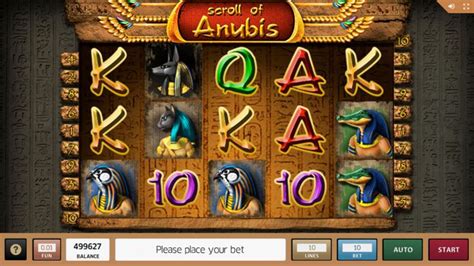 Scroll Of Anubis Pokerstars