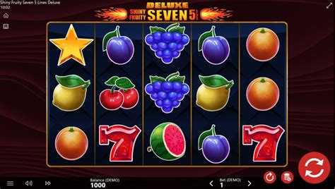 Shiny Fruity Seven Deluxe 5 Lines Betfair