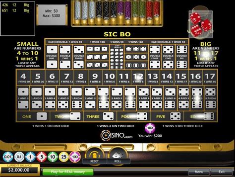 Sic Bo Slot - Play Online