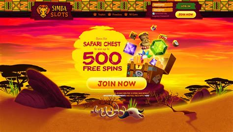 Simba Slots Casino Codigo Promocional