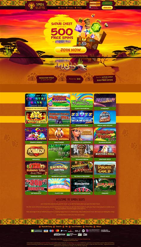 Simba Slots Casino Honduras