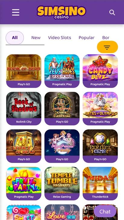 Simsino Casino App