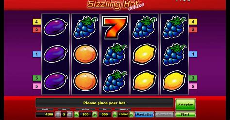 Sizzling Hot Deluxe Free Slots