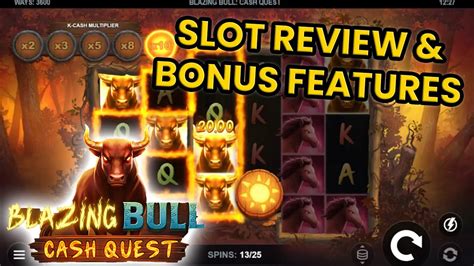 Slot Blazing Bull Cash Quest