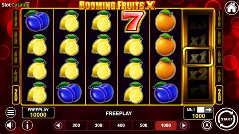 Slot Booming Fruits X