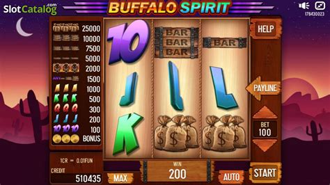 Slot Buffalo Spirit Pull Tabs