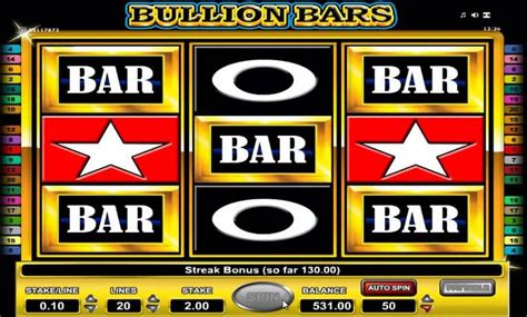 Slot Bullion Bars