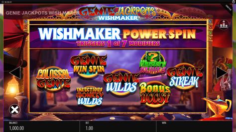 Slot Genie Jackpots Wishmaker