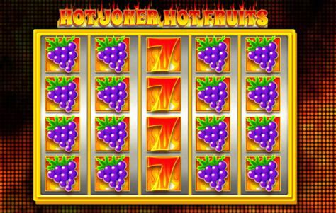 Slot Hot Joker Hot Fruits