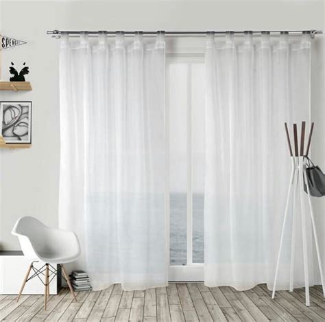 Slot Superior Forrado Cortinas De Voile