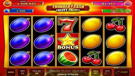 Slot Thunder Cash Juicy Juicy