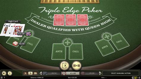 Slot Triple Edge Poker