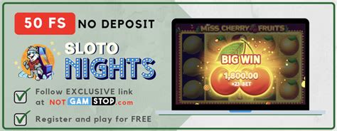 Sloto Nights Casino Bonus
