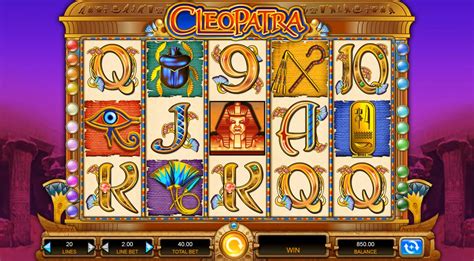 Slots Cleopatra Gratis Linha