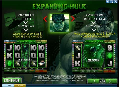 Slots Incrivel Hulk