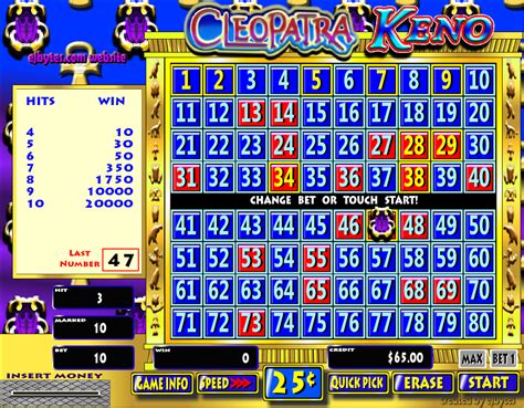 Slots Livres Do Keno Cleopatra