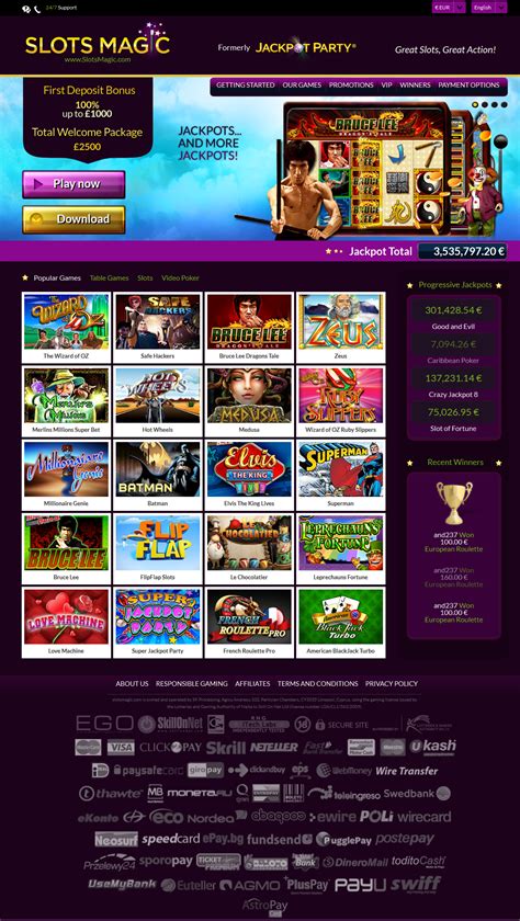 Slots Magic Casino Colombia