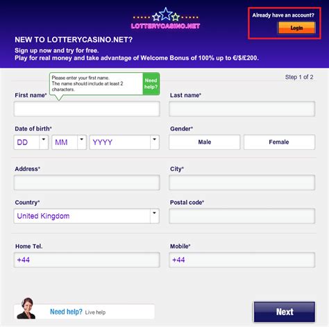 Slottery Casino Login