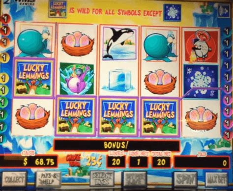 Sorte Lemmings As Slots Online Gratis