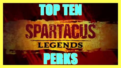 Spartacus Legends Perk Slots