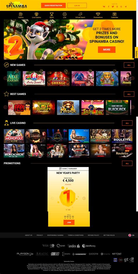 Spinamba Casino Download