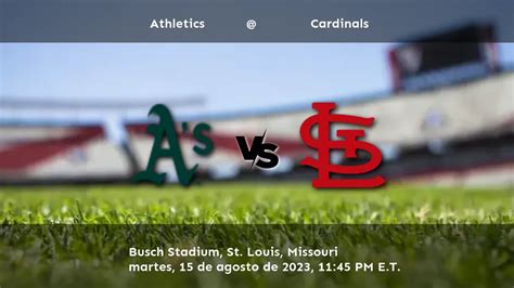 St. Louis Cardinals vs Oakland Athletics pronostico MLB