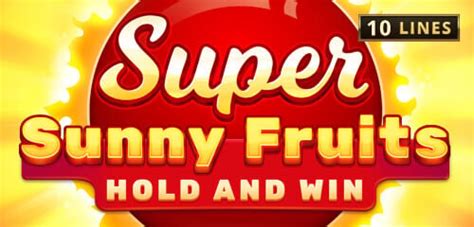 Super Sunny Fruits Novibet