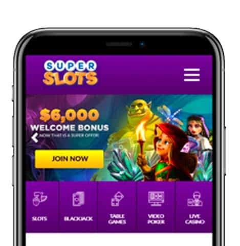 Superslots Casino Mobile