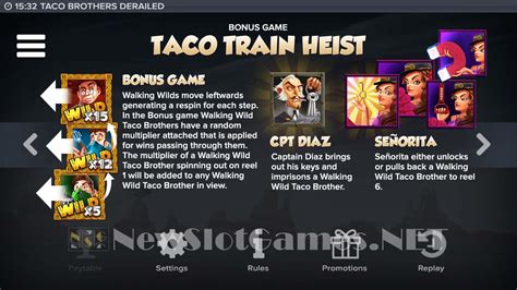 Taco Brothers Derailed 888 Casino