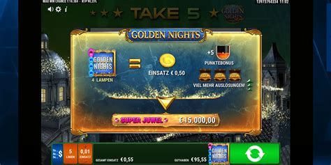 Take 5 Golden Nights Bonus Betway