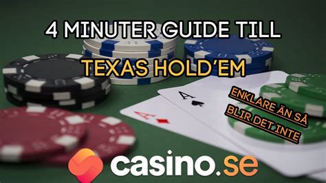 Texas Holdem Hur Spelar Homem