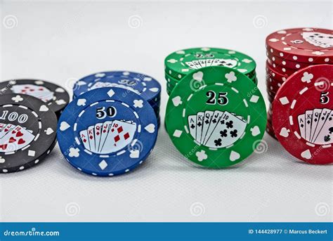 Texas Holdem Poker Chips De Cores